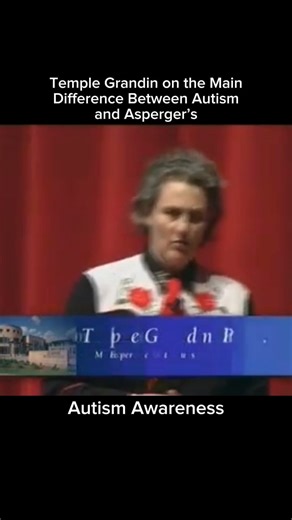 Temple Grandin on the Main Difference Between Autism and Asperger’s #AutismAwareness #understandingautism #templegrandin #ausomepaul #AutismFamily #fblifestyle #everyonefollowers | Ausome Paul with Stephanie and Fatima