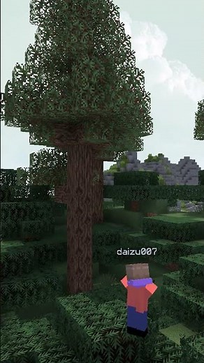 【マイクラ】最強の木こりmod!?Falling Tree!!【mod紹介】【minecraft】#shorts #minecraft #minecraftshorts