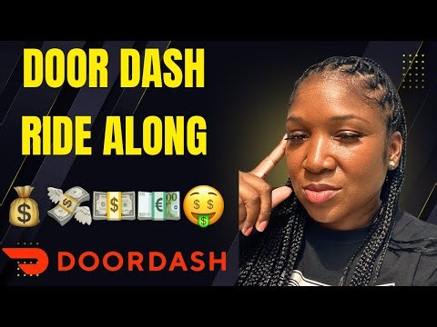 Door Dash Driver Ride Along (Gig Work Vlog)