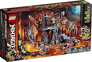 LEGO NINJAGO Journey to The Skull Dungeons 71717 Ninja Playset Building Toy for Kids Featuring Ninja Action Figures (401 Pieces)