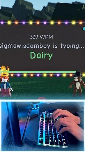 I had to prove that I was human with 67 words per minute💀