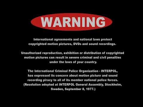 FBI Warning Screen 2001 - DVD (Alliance Atlantis)