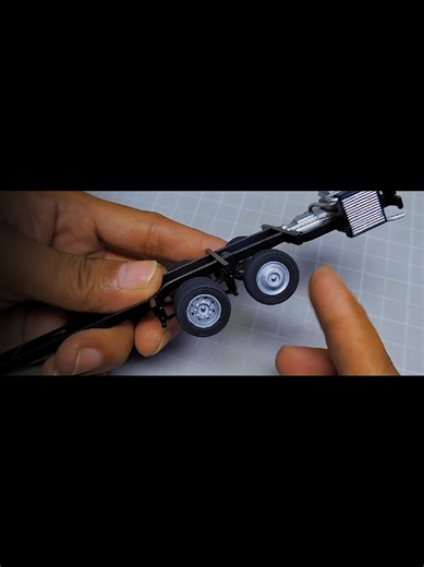 Handmade Miniature Bus Chassis from PVC