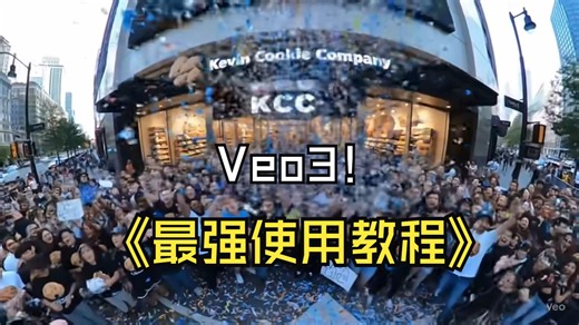 Veo3最强使用教程，小白也能轻松驾驭
