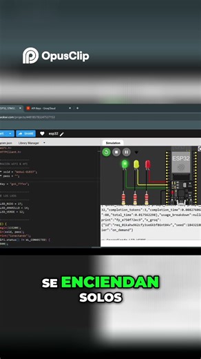 Arduino e IA ¡Luces LED que se Encienden Solas! #ia #chatgpt