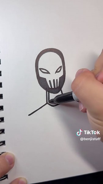 Red X Drawing Tutorial for Teen Titans Fans