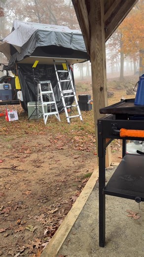 Would you rather camp in Summer, Fall, Winter or Spring? #stateparks #camping #campinglife #jeepwrangler #Overlanding #NationalParks #OutdoorAdventure #campingseason #ExploreOutdoors #pilotmountain Jomeokee Campground | Dennis Johnson