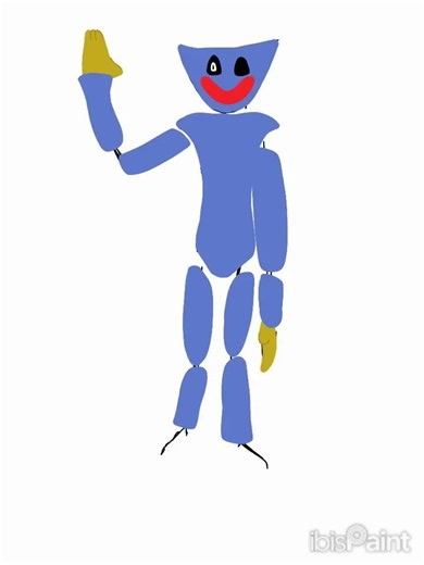 Huggy wuggy as animatronic | SpeedPaint