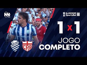 CSA 1 X 1 CRB - O CLÁSSICO DAS MULTIDÕES AO VIVO - 24/01/26 | ALAGOANO 2026 | #LIVE