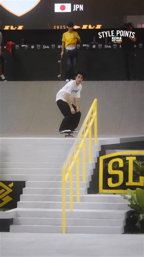 Street League Skateboarding on Instagram: "@kairi.netsuke with a rare one 🤯 Style Points B2YB @konabigwave [ #SLSSydney | Feb 14&15 | tickets on sale at the link in bio ]"