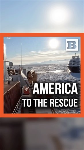 A U.S. Coast Guard ice cutter raced through Antarctic waters to free a cruise ship trapped in thick ice in the Ross Sea. | Breitbart