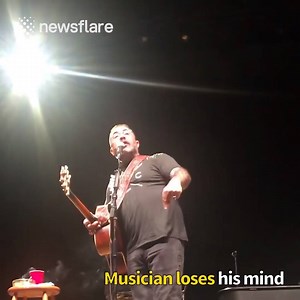 3.2M views · 2.1K reactions | Musician yells at his crowd and then storms off... | Newsflare | Facebook