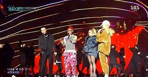 Watch G-Dragon, CL, BewhY and Okasian Perform ₩1 Million Won