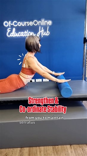 Tanya Thompson | Become a Fearless Instructor on Instagram: "The anterior line of the body is often so tight on many clients. I absolutely LOVE this movement because it challenges scapula control with anterior flexibility. Here is why it works so well! When the anterior line is tight, it will restrict the height of the chest. Because the height of the chest is restricted, the scapula will want to collapse. Do you know why? 1. Because the body wants to lift higher but it can't, the the scapula pu