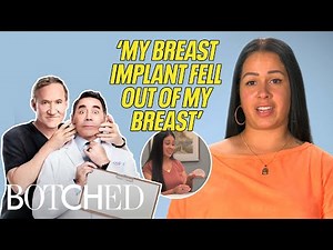 Judy's Breast Implants FELL OUT of Her Body?! (Before & After) | Botched | E!