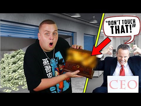 RICH CEO Tried To Hide a TREASURE CHEST! I FOUND IT In His Storage Unit!