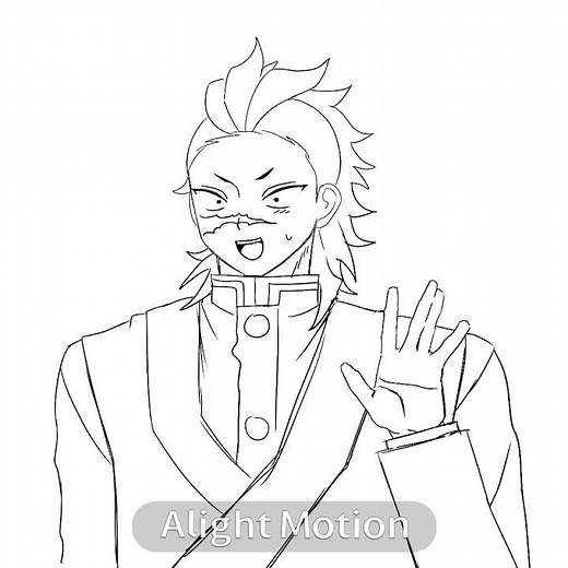 Move your Hand #2danimation #animation #cute #cartoon #thumbchallenge