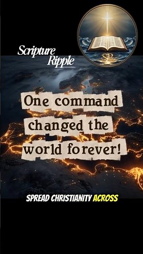 The Great Commission That Spread Christianity Across the Roman Empire | Matthew 28:19–20 Explained
