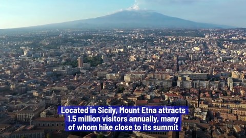 Mount Etna Erupts: Tourists Flee As Massive Ash And Rock Plume Rises