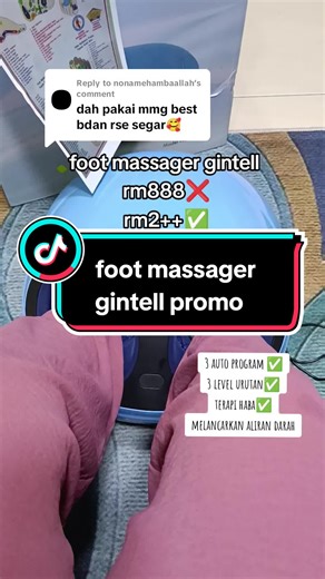 Cara Gunakan Mesin Urut Kaki Gintell: Kesan Luar Biasa!