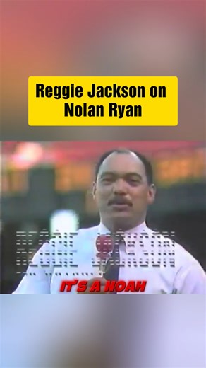 "Facing a Nolan Ryan fastball is like trying to drink coffee with a fork." - Baseball legend Reggie Jackson #baseball #MLB #tbt #reels #fblifestyle | MLB Throwbacks