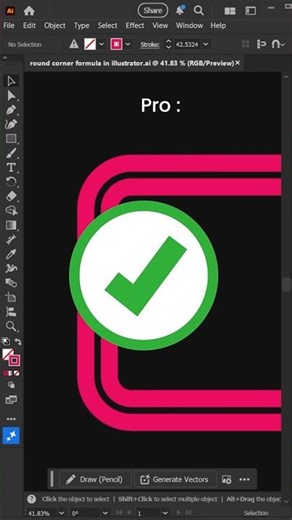 How pros Bend corners in Adobe Illustrator cc tutorial 2026