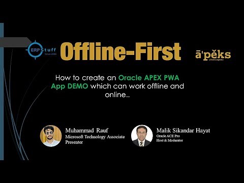 Oracle APEX APP with PWA: Offline Access | Save data without Internet
