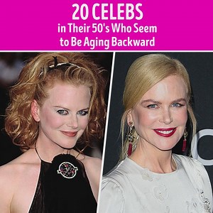 20 Celebs in Their 50's Who Seem to Be Aging Backward | CelebRatings