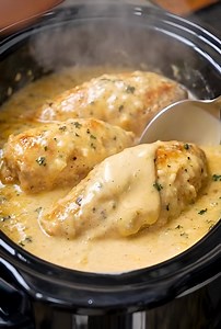 Angel Chicken with Italian Dressing Mix (Air Fryer) Creamy, juicy & zero stress Air Fryer Recipe (Quick Steps) 1️⃣ Season chicken breasts with salt & pepper. 2️⃣ Mix in a bowl: • 1 packet Italian dressing mix • ½ cup cream cheese (softened) • ¼ cup chicken broth • 1 tbsp butter 3️⃣ Place chicken in air-fryer-safe dish. Pour sauce over it. 4️⃣ Air fry at 180°C / 350°F for 18–20 minutes. 5️⃣ Halfway flip chicken & spoon sauce on top. 6️⃣ Finish with parsley & serve over rice or pasta ✨ 🔥Tip: For 
