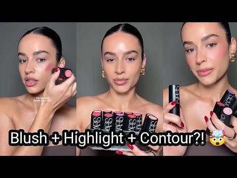 NEW NARS Multiple Sticks Review 🔥 Multi-Use Cream Blush, Highlight & Contour | Sephora Launch
