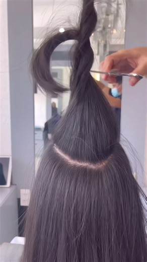 Butterfly Layered Hairstyle Back View