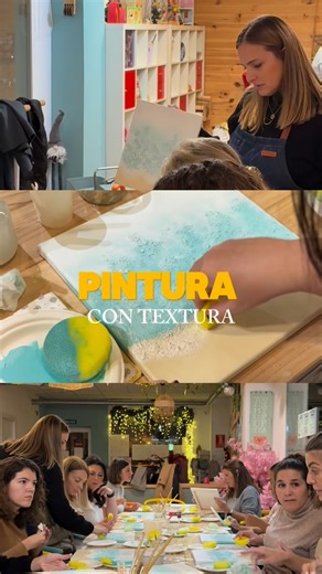 Makirara Project on Instagram: "Taller de Pintura con Textura 🔸🖌️Escríbenos para reservar tu taller privado para cumpleaños, empresas, despedidas. También disponible versión infantil. 🖌️Si quieres apuntarte y disfrutar del próximo taller, atento a nuevas fechas! #tallercreativosevilla #tallerdepinturasevilla #regalooriginalsevilla #experienciasensevilla"