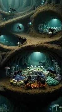 Inside the Underground Cities: How Leafcutter Ants Manage Massive Waste