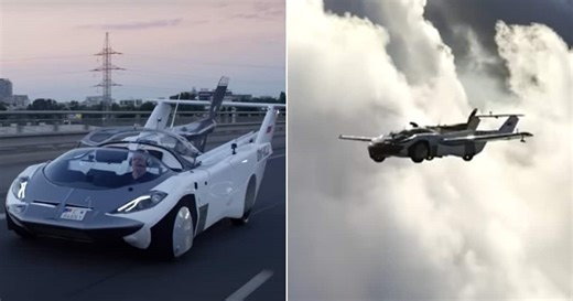 "Flying car" gets approval in Slovakia, viral video shows it moving in the air