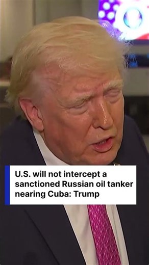 "CUBA IS FINISHED": Trump Permits Russian Oil Tanker to Reach Havana | DWS News | AH1C
