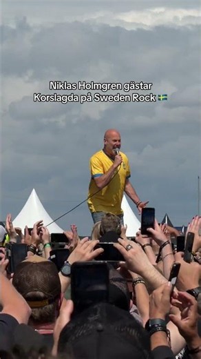 Niklas Holmgren gästar Korslagda på Sweden Rock Festival 2026