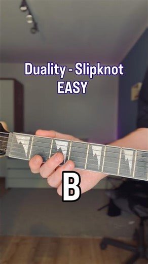 Duality - guitar tutorial #slipknot #duality #guitar #guitartutorial #guitarcover