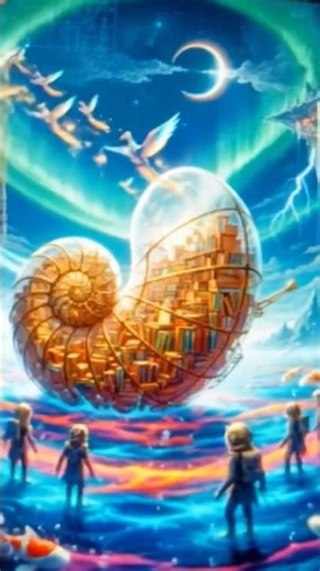 Astronauts Find Angel Library! #angels #astronaut #library #shorts