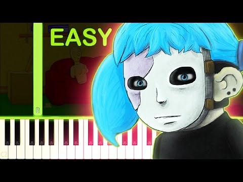 SALLY FACE THEME - EASY Piano Tutorial