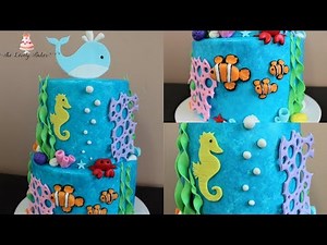 Under The Sea Cake Tutorial!