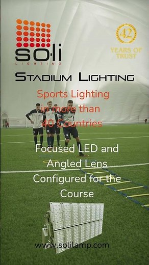 Professional LED Stadium Sports Field Lighting إنارة الملاعب الرياضية LED | Éclairage de stade LED