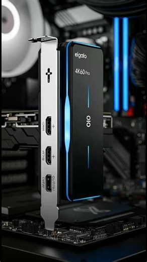 How Gaming Capture Cards Work (Elgato 4K60 Pro) - 4K60 HDR Recording Explained! 🎮 #shorts #gaming