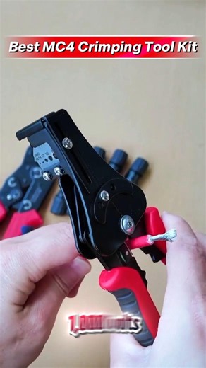 MC4 Connector + Crimper + Stripper Kit Review | Solar DIY Essentials #foryou #shorts
