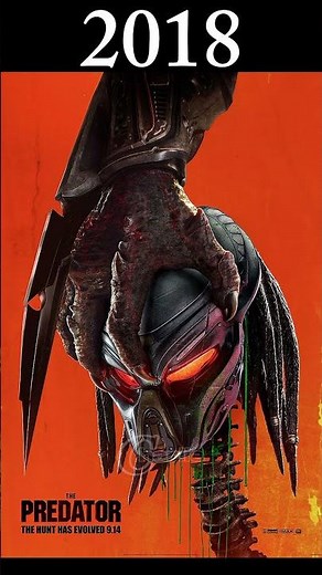 Evolution of Predator 1987 to 2025 #shorts #evolution