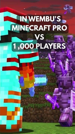Minecraft Pro vs 1000 Players 🤯 | Biggest Battle Ever