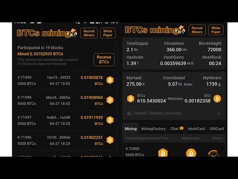 Satoshi Btcs 10k Hash | How to Add BTCs Wallet Address on Satoshi