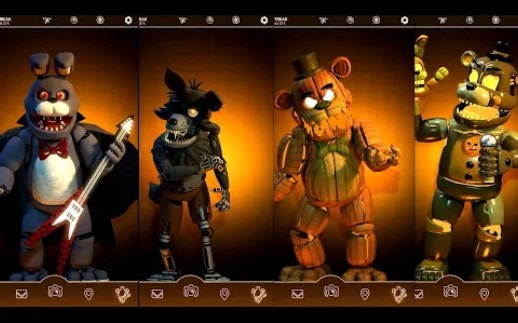 [FNAF/SFM] FNAR AR: 万圣节版（ 模型发布在即！)