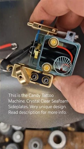 Candy Tattoo Machine #rotarytattoomachines