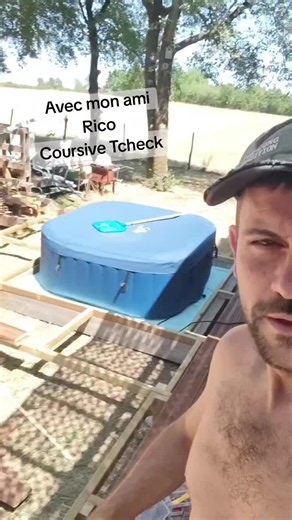 Coursive Tcheck avec Rico au chalet – moment entre amis