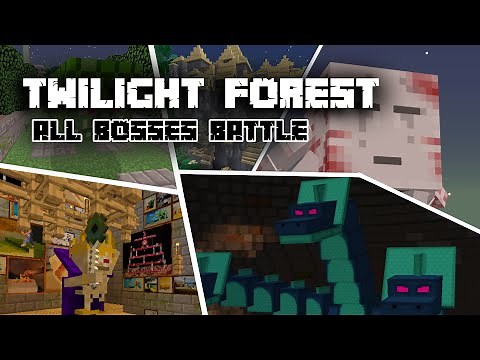 TWILIGHT FOREST | ALL BOSSES BATTLE